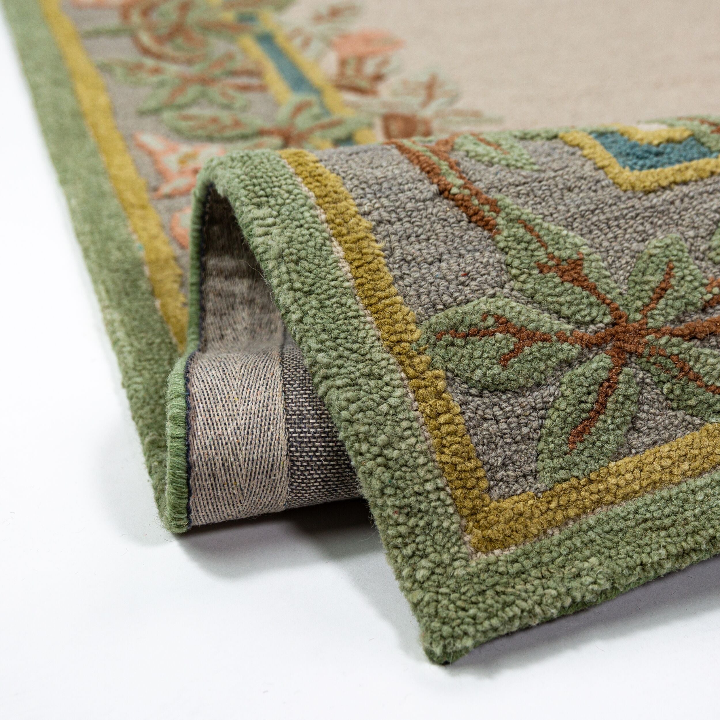 Verona Floral - Tapis En Laine De Couloir