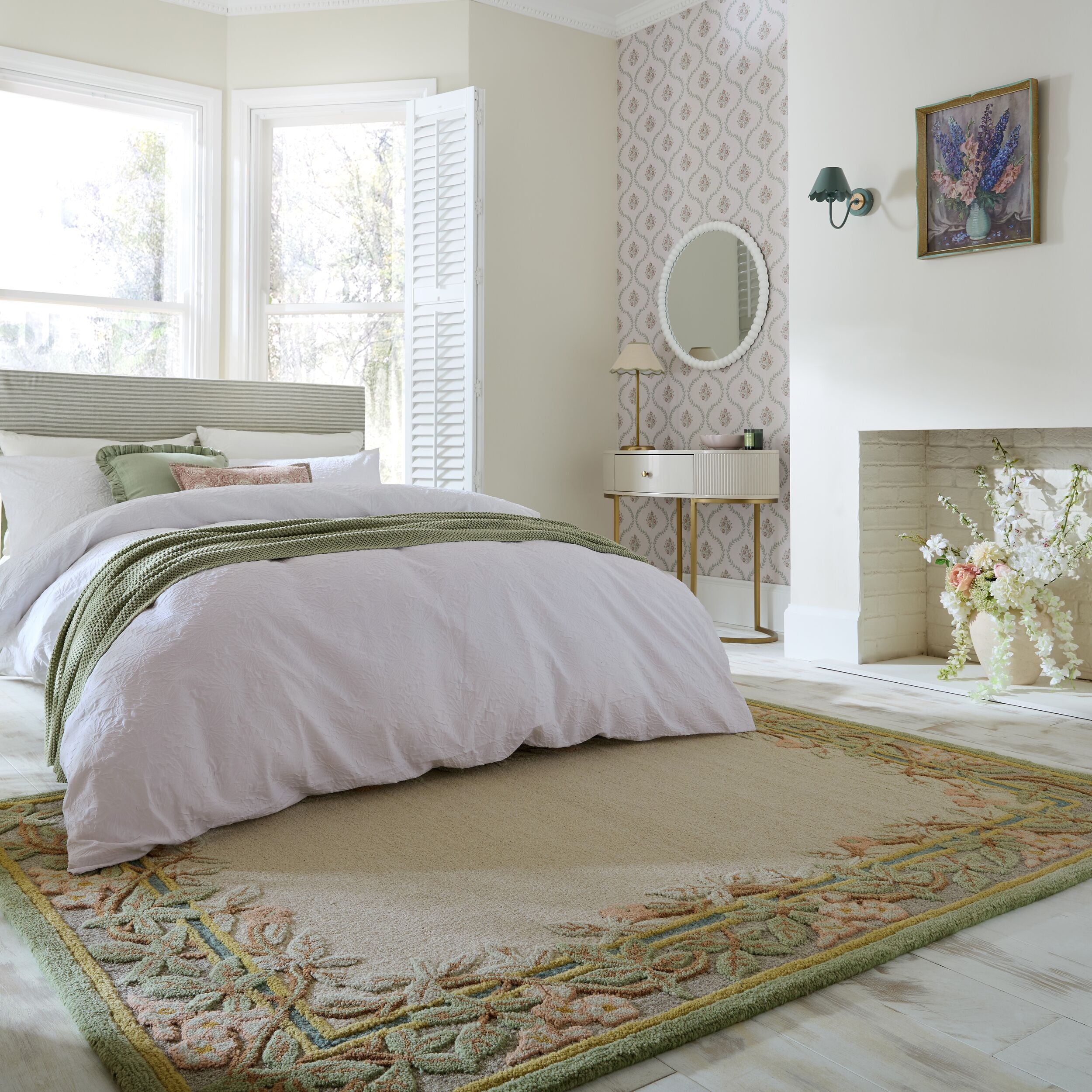 Verona Floral - Tapis En Laine