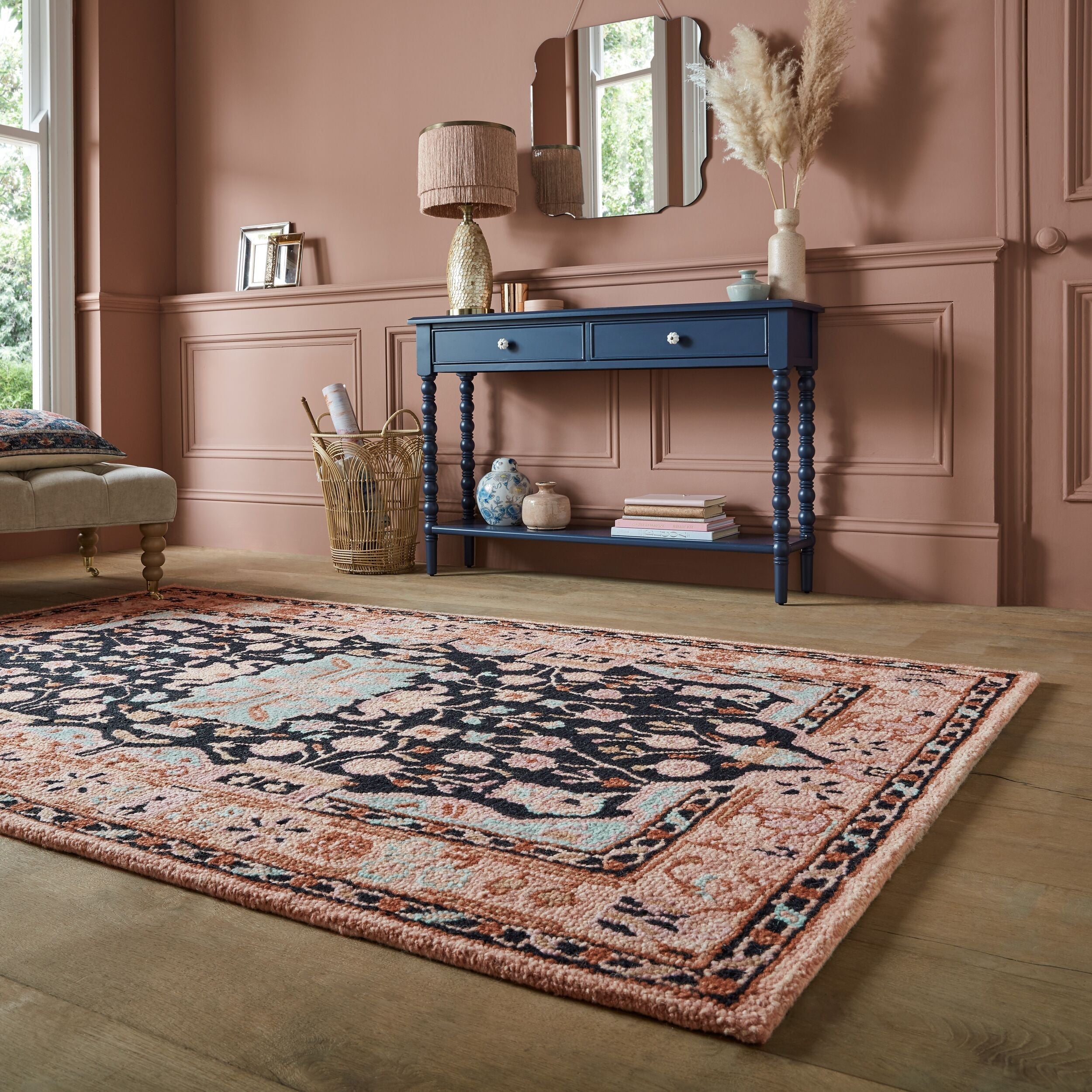 Blossom - Tapis En Laine Traditionnel