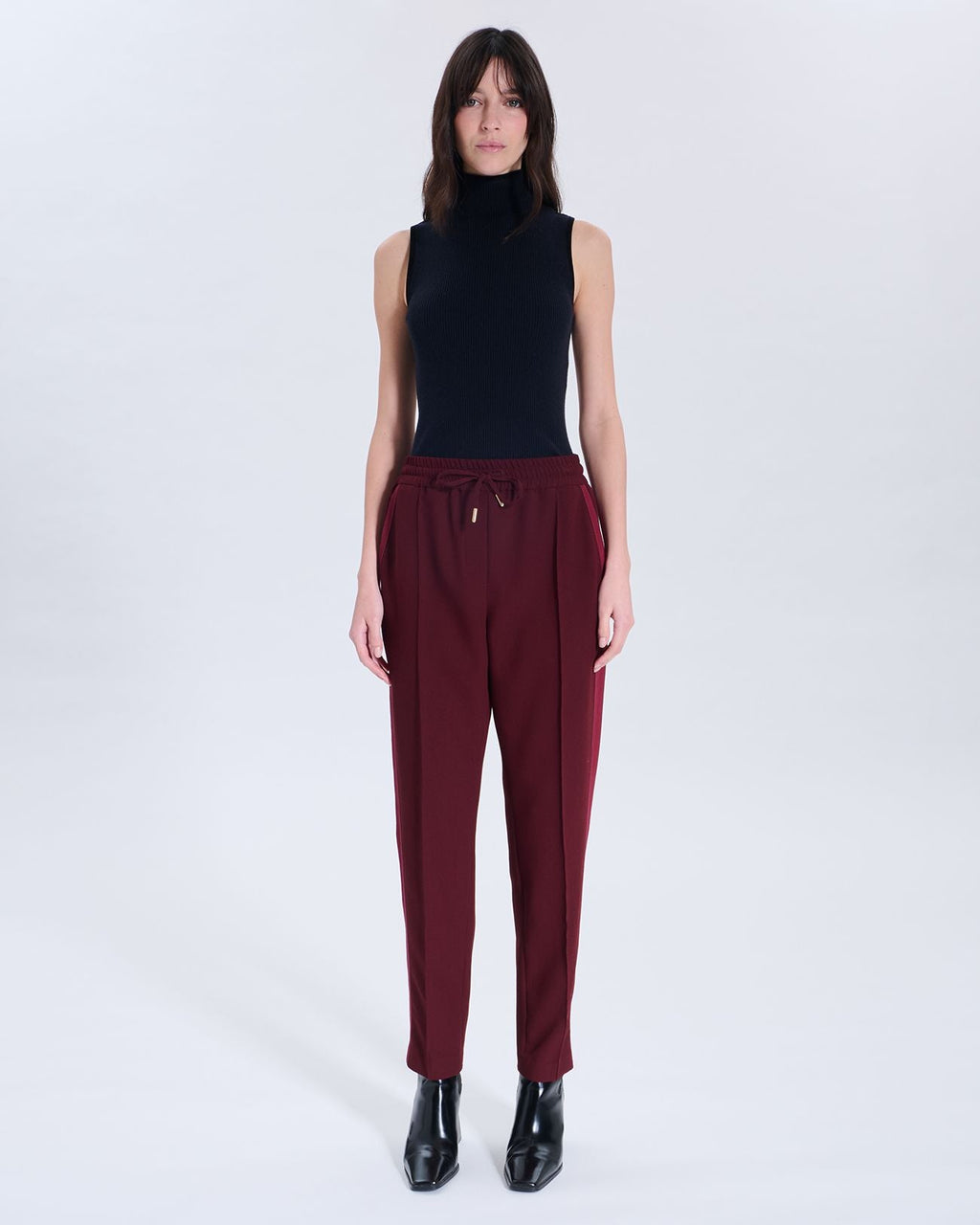 Pantalon Piel grenat_4