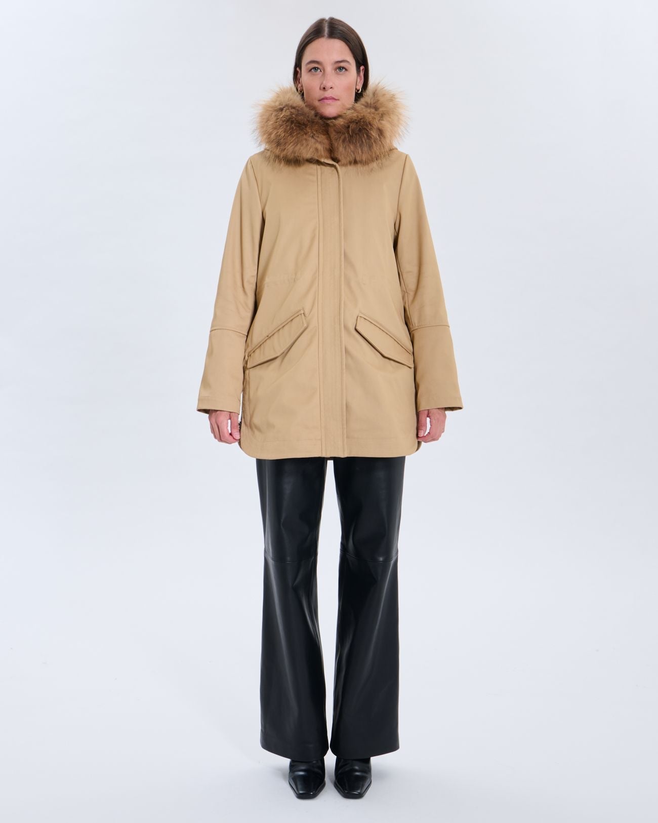 Parka Piria beige_4