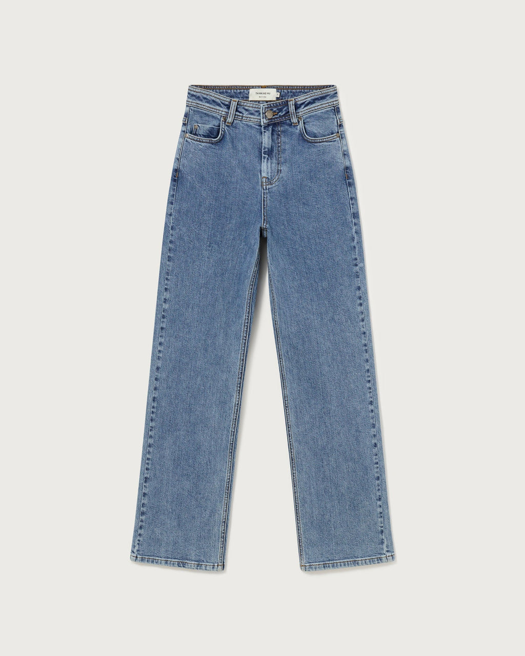 Pantalón light clean denim Theresa sostenible  - silueta 2