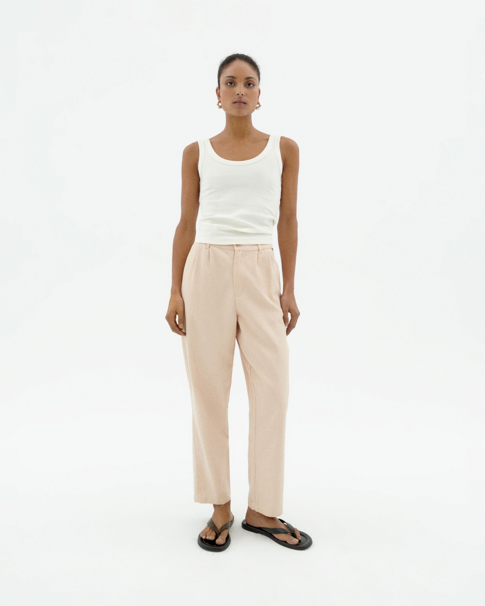 Pantalón crudo hemp Rina sostenible-2
