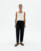 Pantalón negro Esther sostenible-2