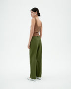 Pantalón verde Perle sostenible-4
