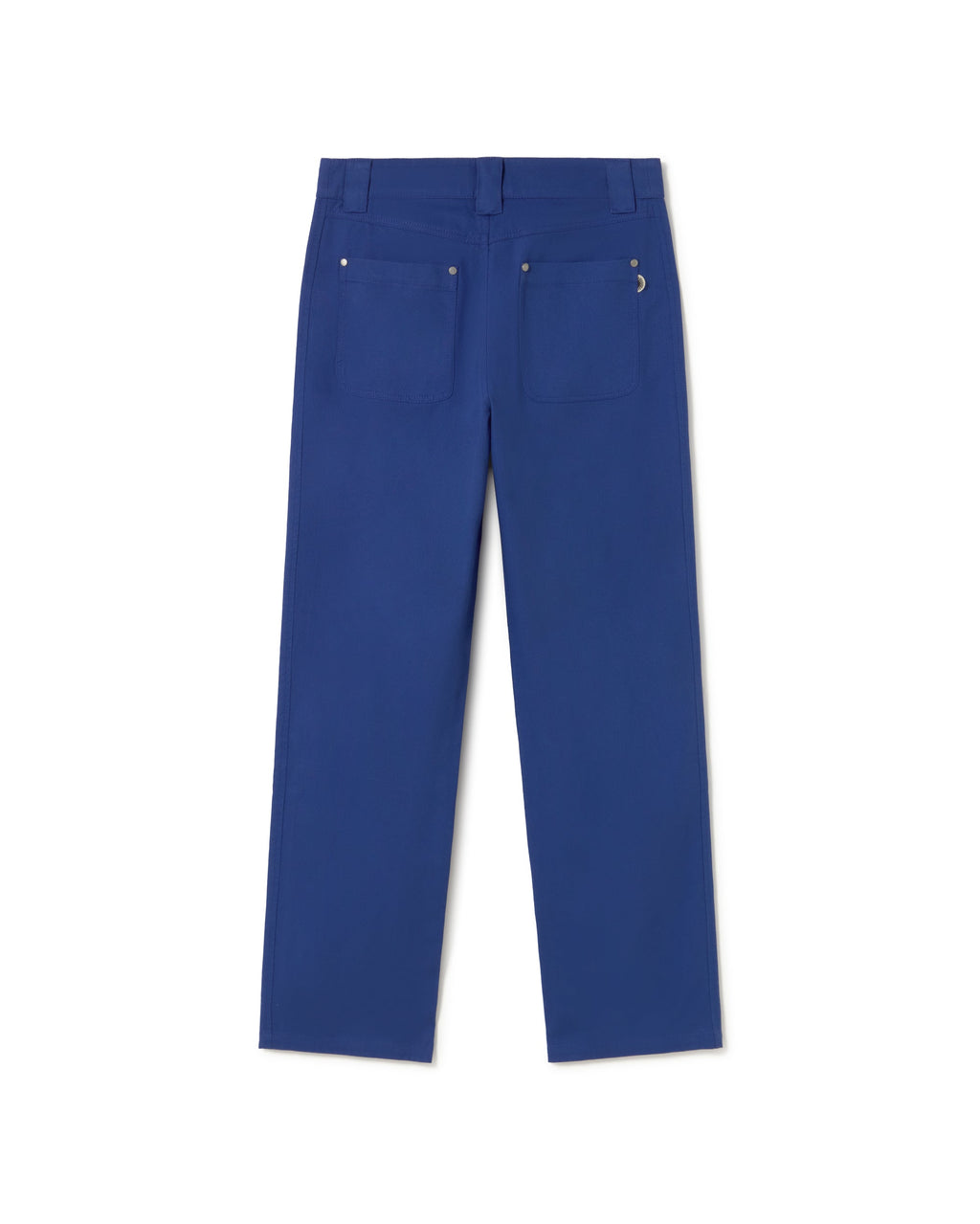Pantalón azul Perle sostenible - silueta 3