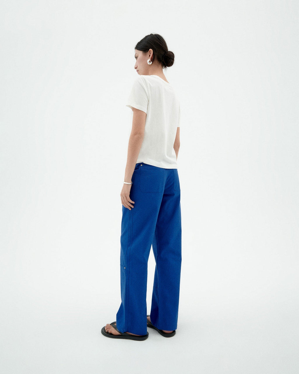 Pantalón azul Perle sostenible-4
