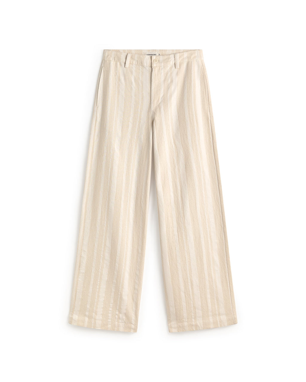 Pantalón recto rayas Serena sostenible silueta - 1