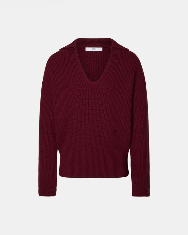 Pull Perrine carmin_1