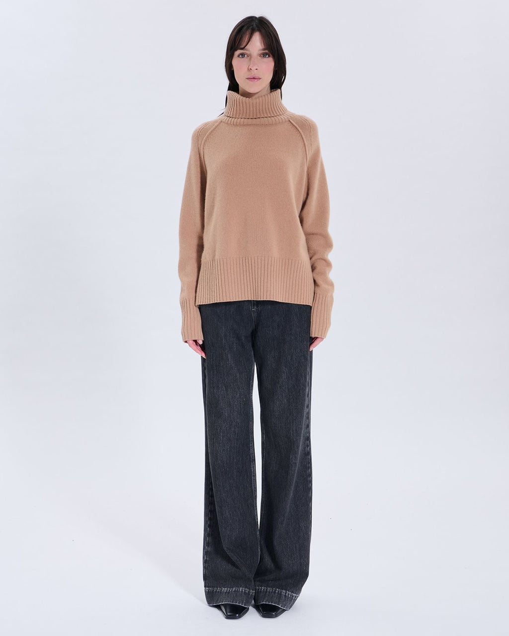 Pull Nefeli camel en cachemire_4