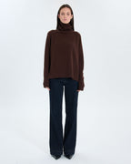 Pull Nefeli chocolat en cachemire_3