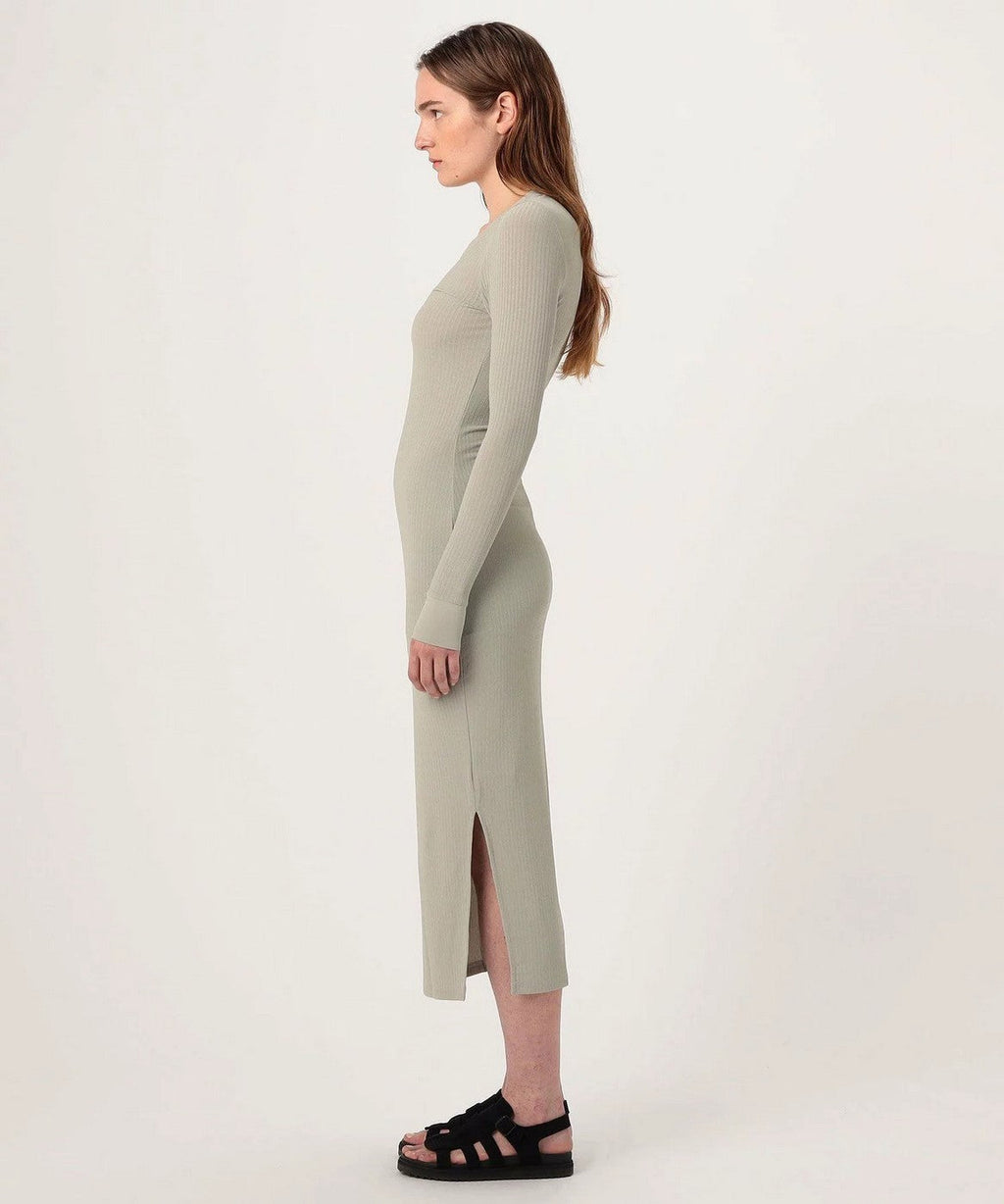 Robe Côtelée Col V - Silt - Femme