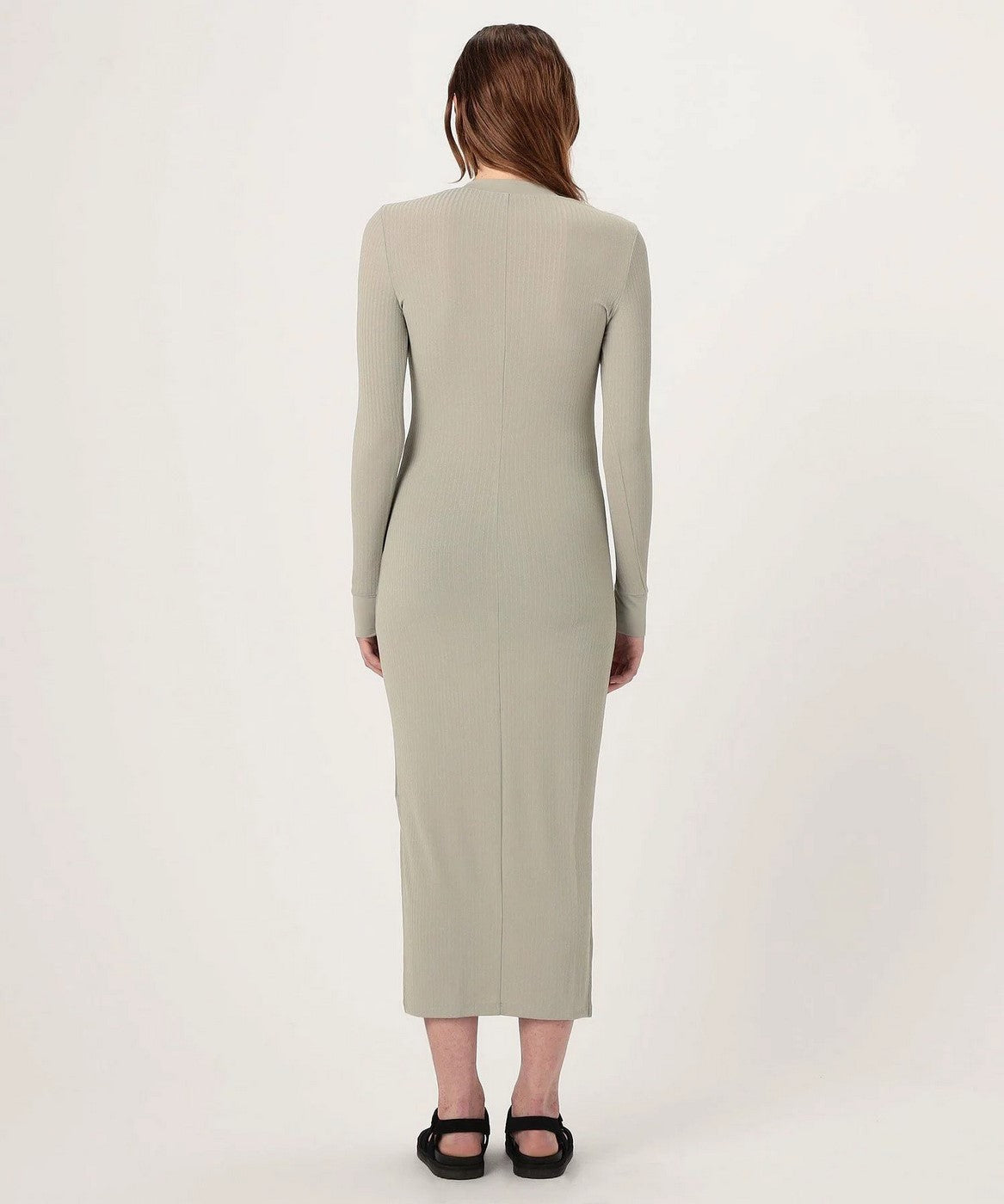 Robe Côtelée Col V - Silt - Femme