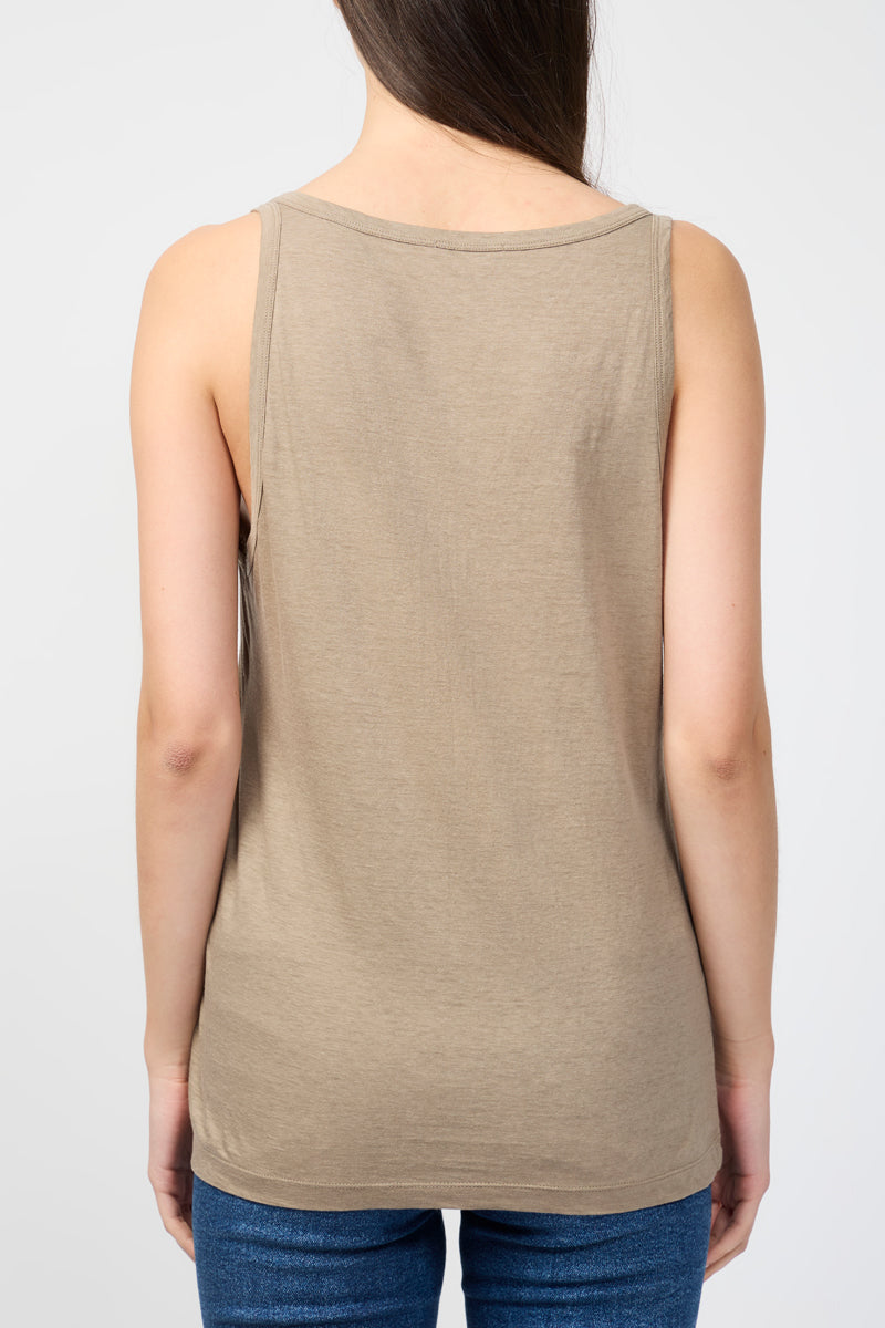 Débardeur Lotus Jersey - Fawn - Femme