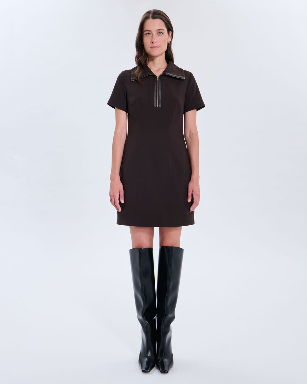 Robe Rinda chocolat_4