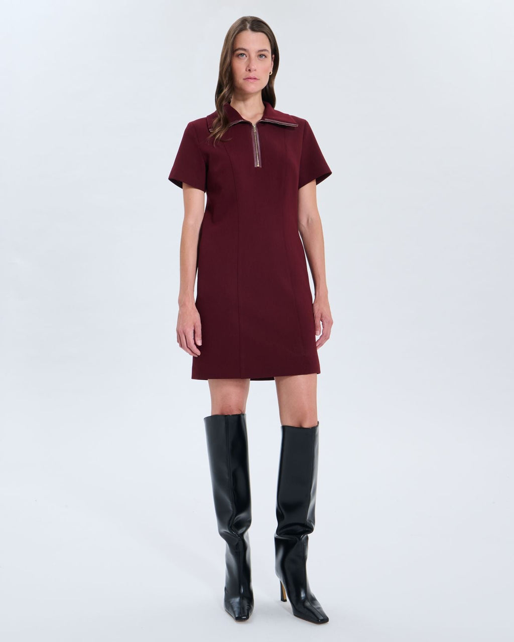 Robe Rinda grenat_1