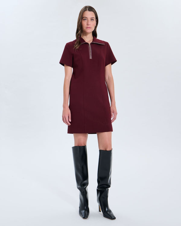 Robe Rinda grenat_1