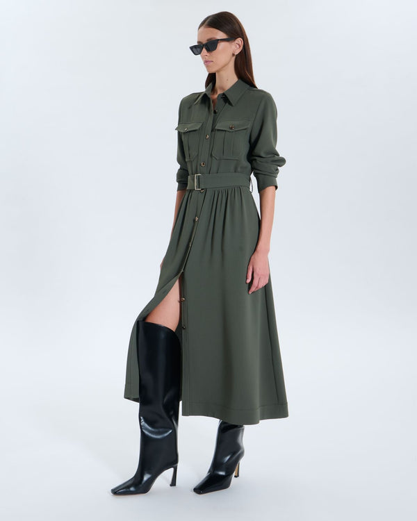Robe Riyado kaki_1