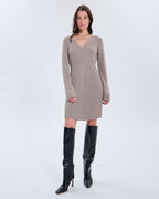 Robe Riley taupe_1