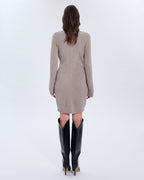 Robe Riley taupe_3