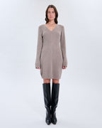 Robe Riley taupe_4