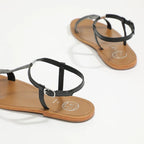 Sandales Digitalis - Black+Silver
