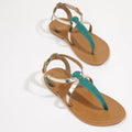 Sandales Scriptura - Vert & Or