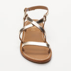 White Sun - Sandales Recife - Gold Goat Leather - Gold