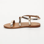 White Sun - Sandales Recife - Gold Goat Leather - Gold