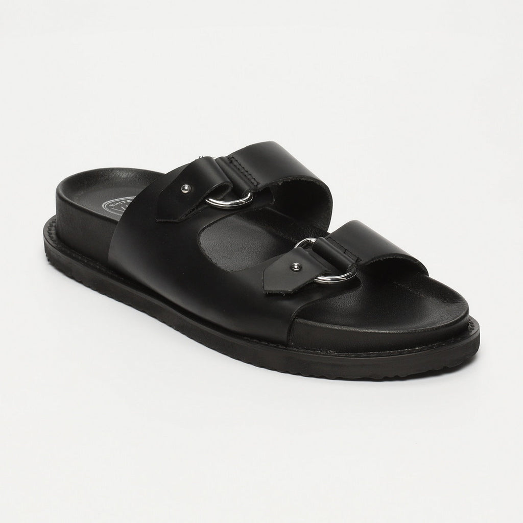 White Sun - Mules Charlotte - Noir