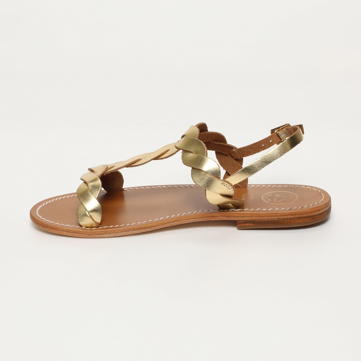 White Sun - Sandales Burke - Dark Gold Buff - Dark Gold
