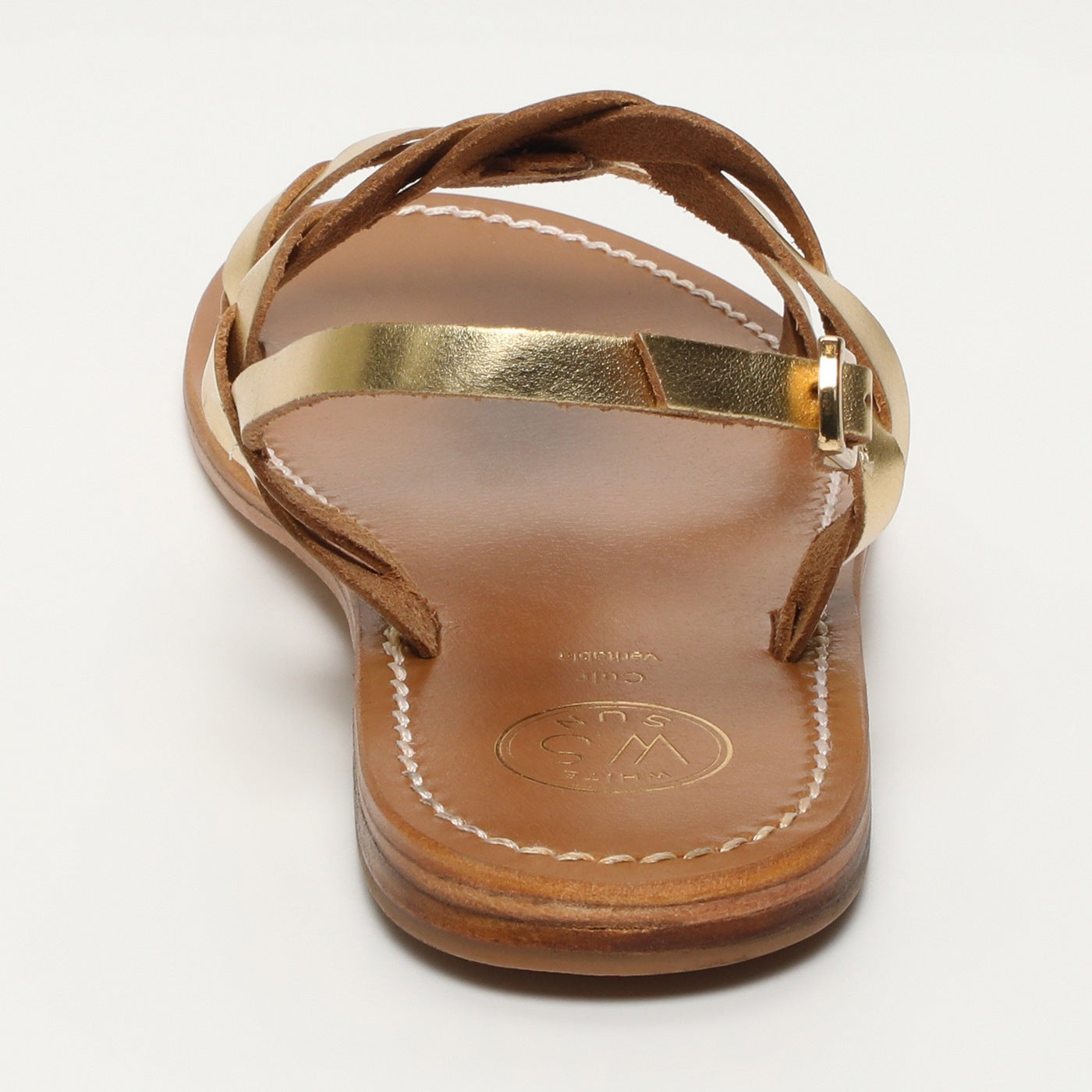 White Sun - Sandales Burke - Dark Gold Buff - Dark Gold