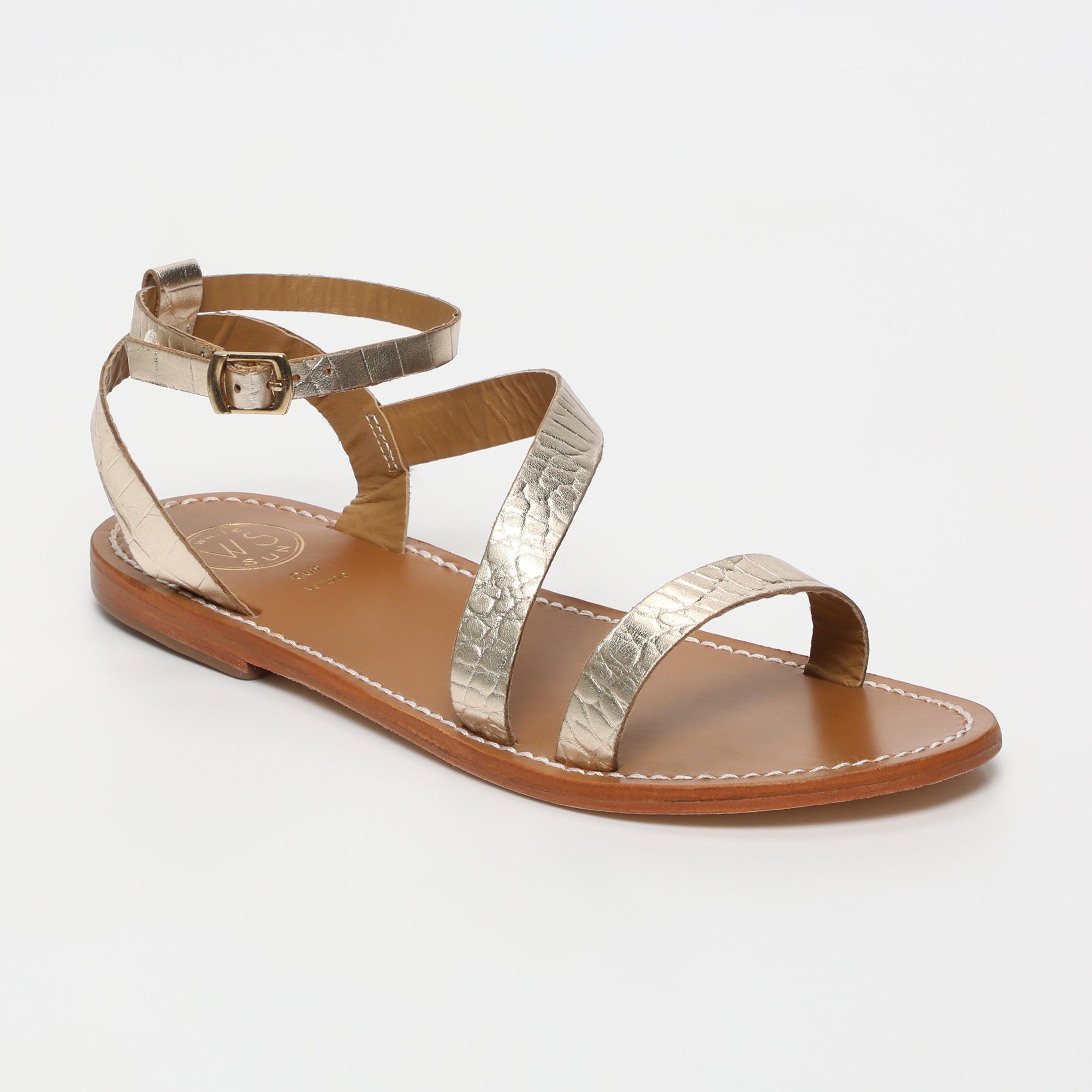 Sandales Xigala - Light Gold Croco