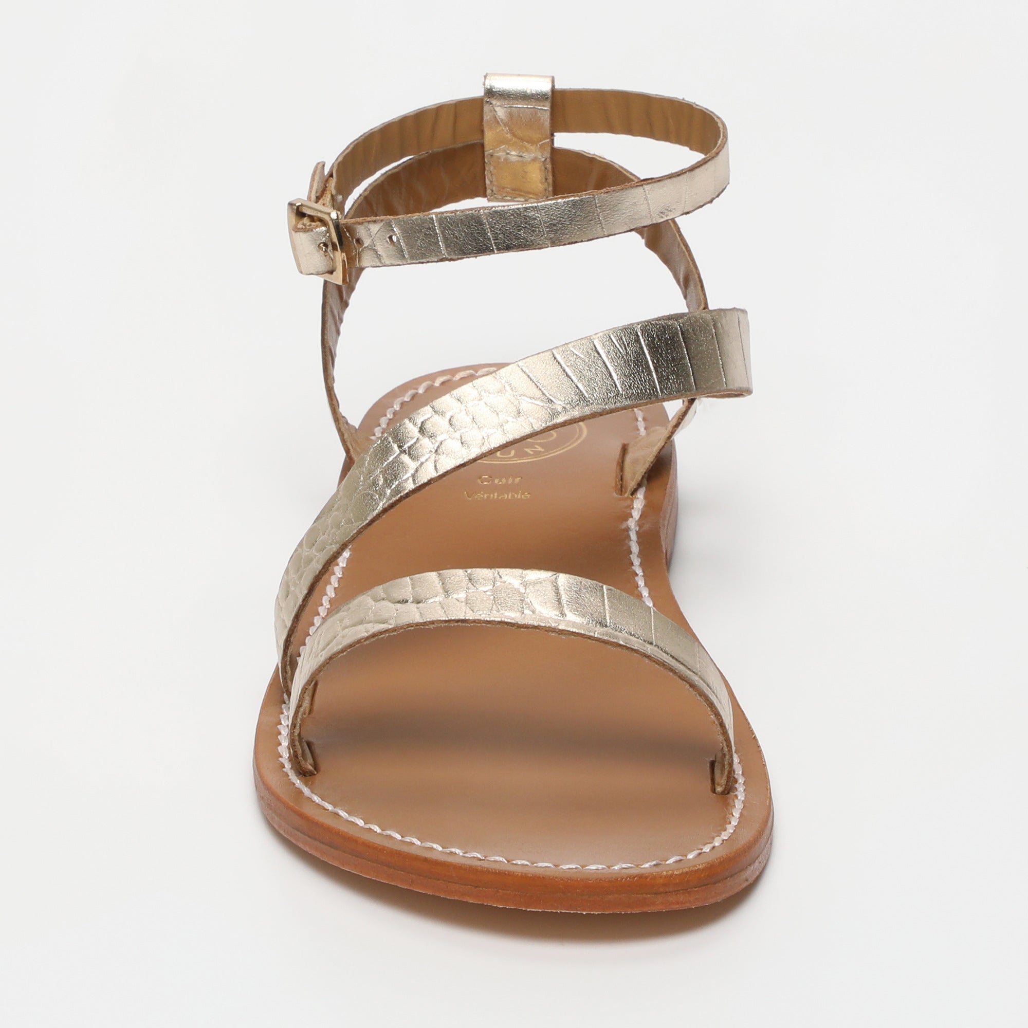 Sandales Xigala - Light Gold Croco