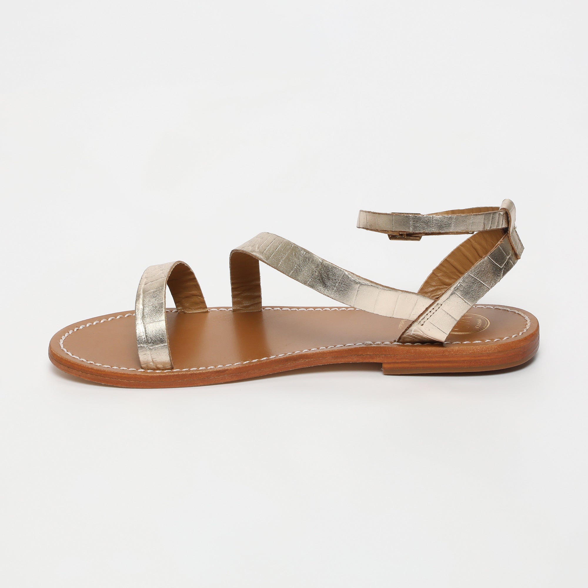 Sandales Xigala - Light Gold Croco