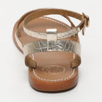 Sandales Xigala - Light Gold Croco