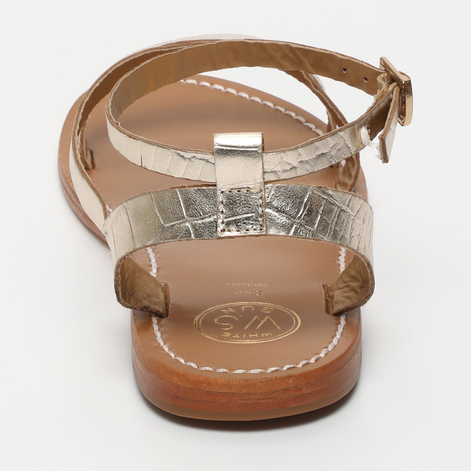 Sandales Xigala - Light Gold Croco