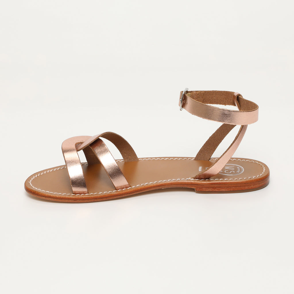 Sandales Dario - Or Rose