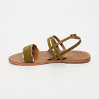 Sandales Bacis - Olive+Gold