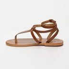 White Sun - Sandales Esther - Camel Buff - Camel