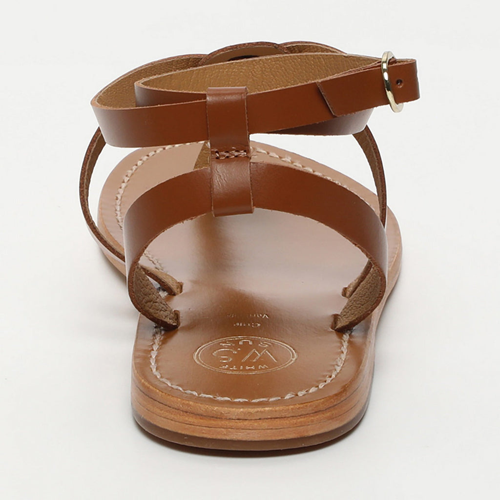 White Sun - Sandales Esther - Camel Buff - Camel