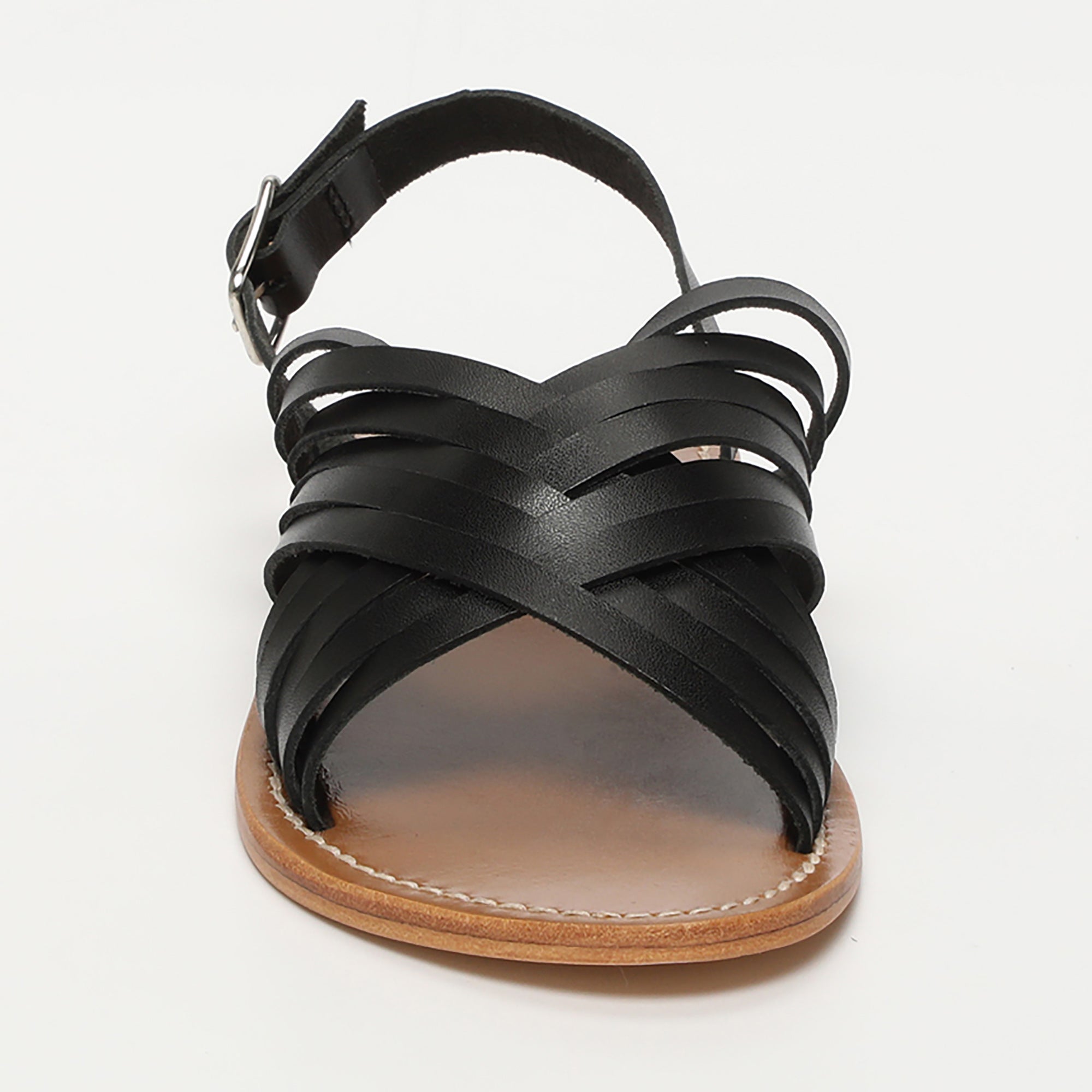 White Sun - Sandales Trinity - Black Buff - Black