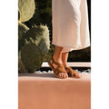 White Sun - Sandales Banita - Camel Goat Suede - Camel