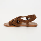 White Sun - Sandales Banita - Camel Goat Suede - Camel