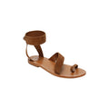 White Sun - Sandales Deeva - Camel Goat Suede - Camel