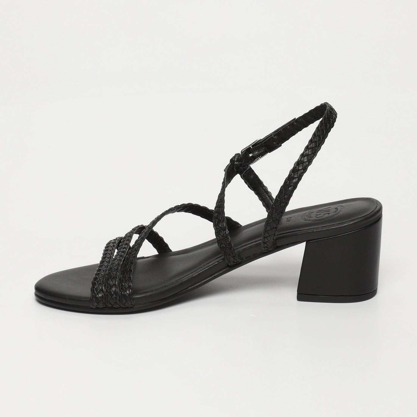 White Sun - Sandales A Talons Maha - Black
