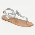 Sandales Manresa - Argent
