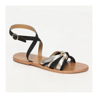White Sun - Sandales Singla - Black / Gold - Femme