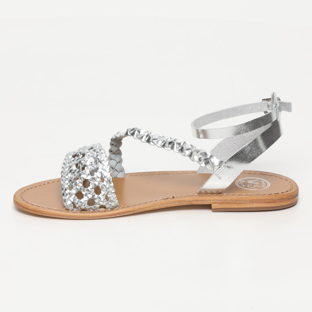 Sandales Algeta - Argent