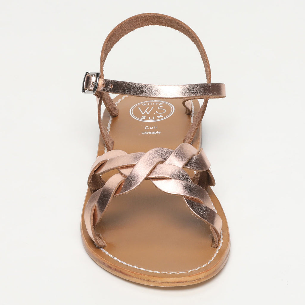 Sandales Alajar - Or Rose